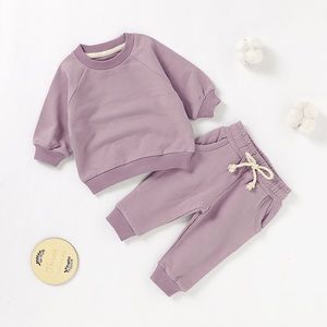 18-24 Months purple French terry toddler sweater set!